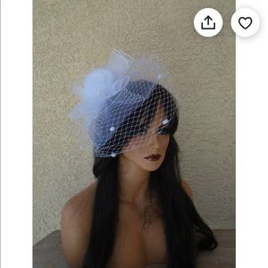 Civil Wedding Hat/ Bridal Shower Fascinator